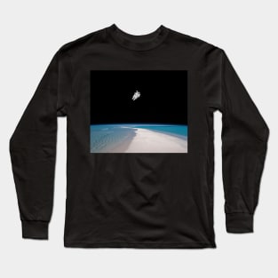 Astronaut On The Sea of Tranquility Long Sleeve T-Shirt